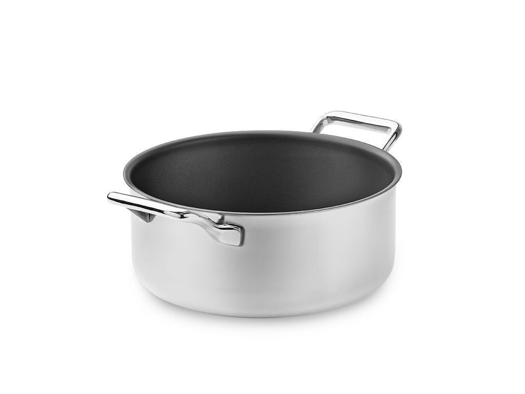 Casserole 24 cm Antiadhésive Naturelle, Marmite de Cuisine – USTENSILIA